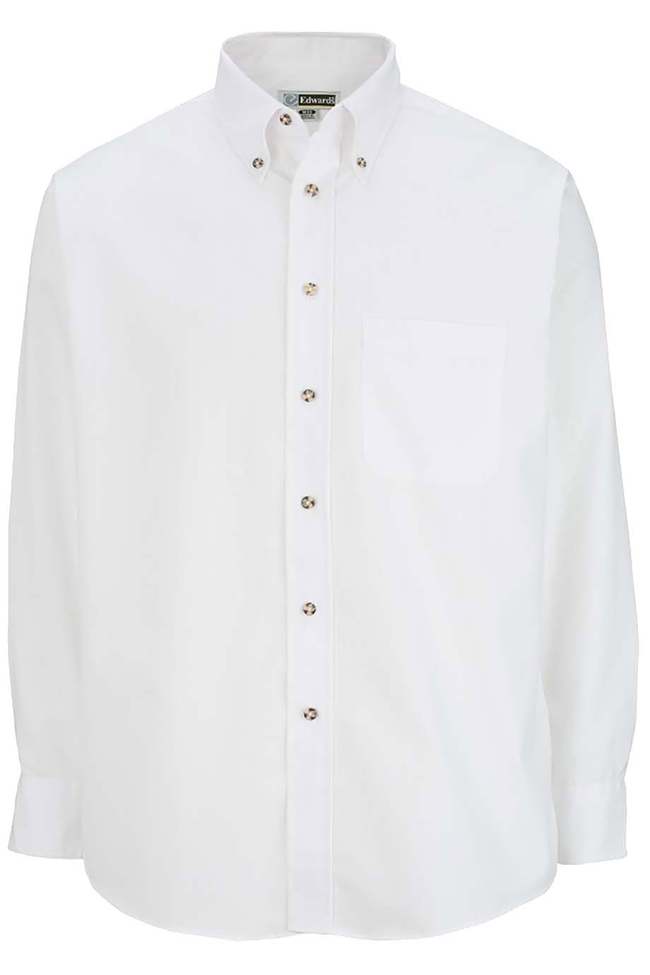 Ladies Easy Care Long Sleeve Poplin Shirt