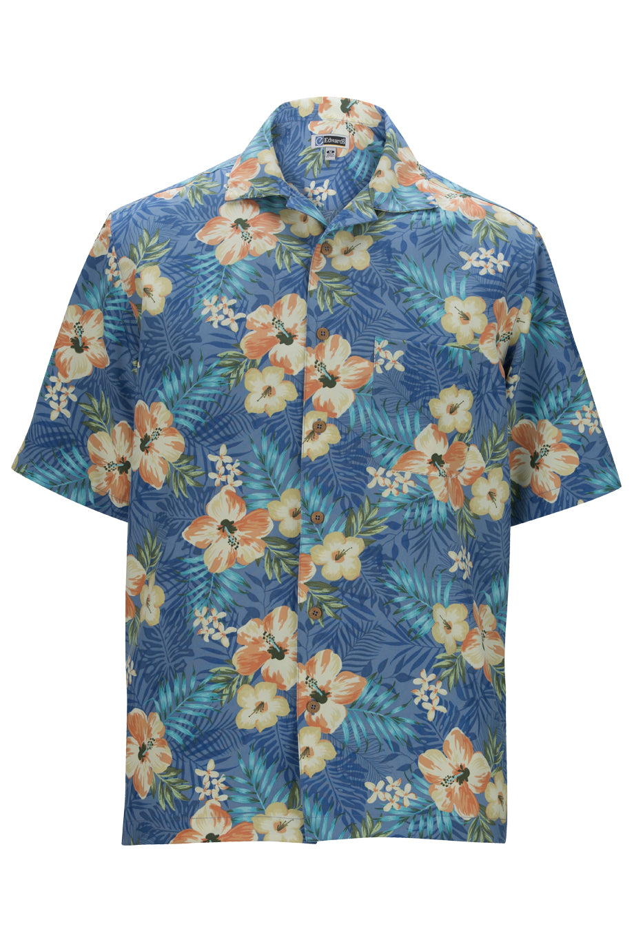Hibiscus Multi-Color Camp Shirt