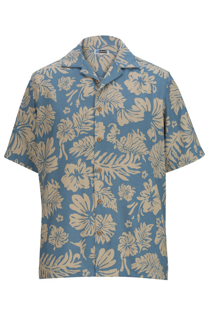 Hibiscus 2-Color Camp Shirt