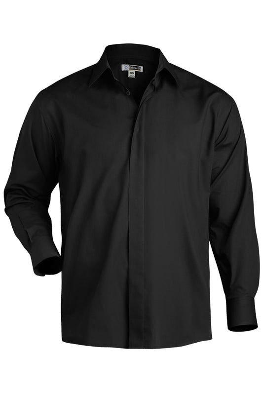 St. Louis Club Cafe Shirt with Covered Front Placket