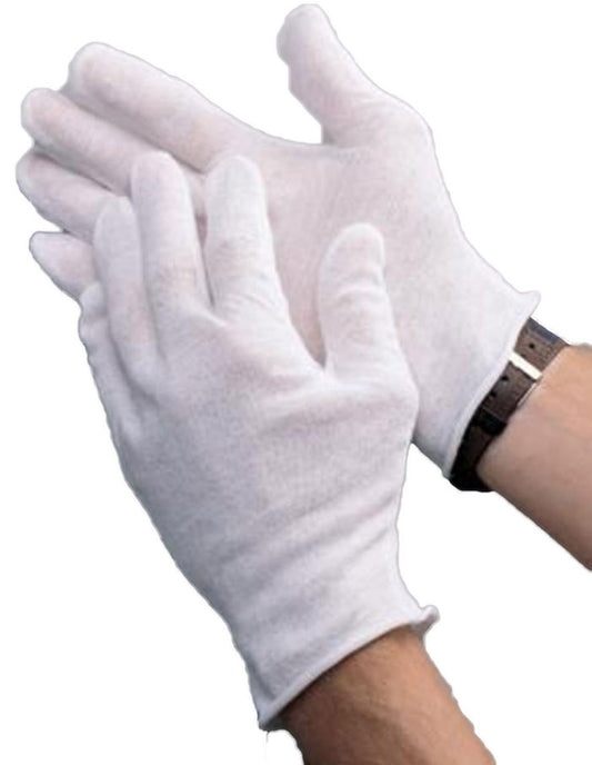 Lightweight White Cotton Gloves
