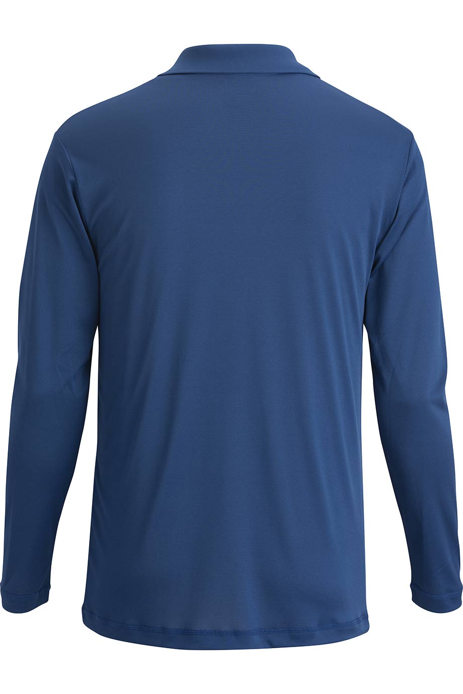 Long Sleeve Mini Pique Polo Shirt