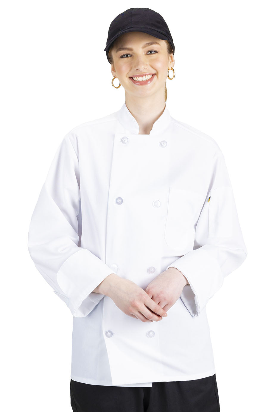 Casual Chef Coat (8-Buttons)