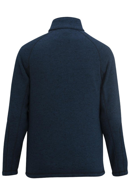 Men's Sweater Knit Fleece Jacket