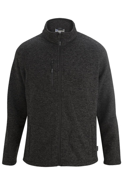 Men's Sweater Knit Fleece Jacket