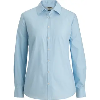 Women's Broadcloth Long Sleeve Dress Shirt
