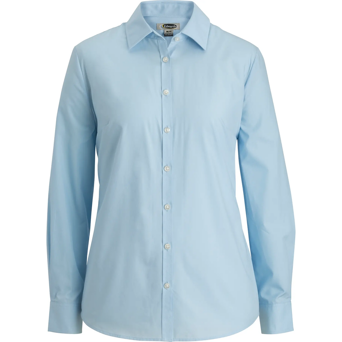 Women's Broadcloth Long Sleeve Dress Shirt