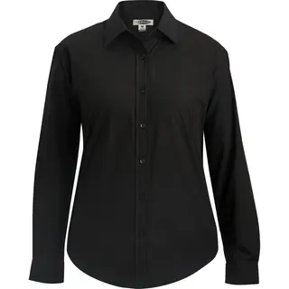 Women's Broadcloth Long Sleeve Dress Shirt