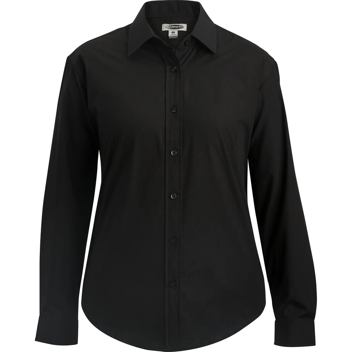 Women's Broadcloth Long Sleeve Dress Shirt