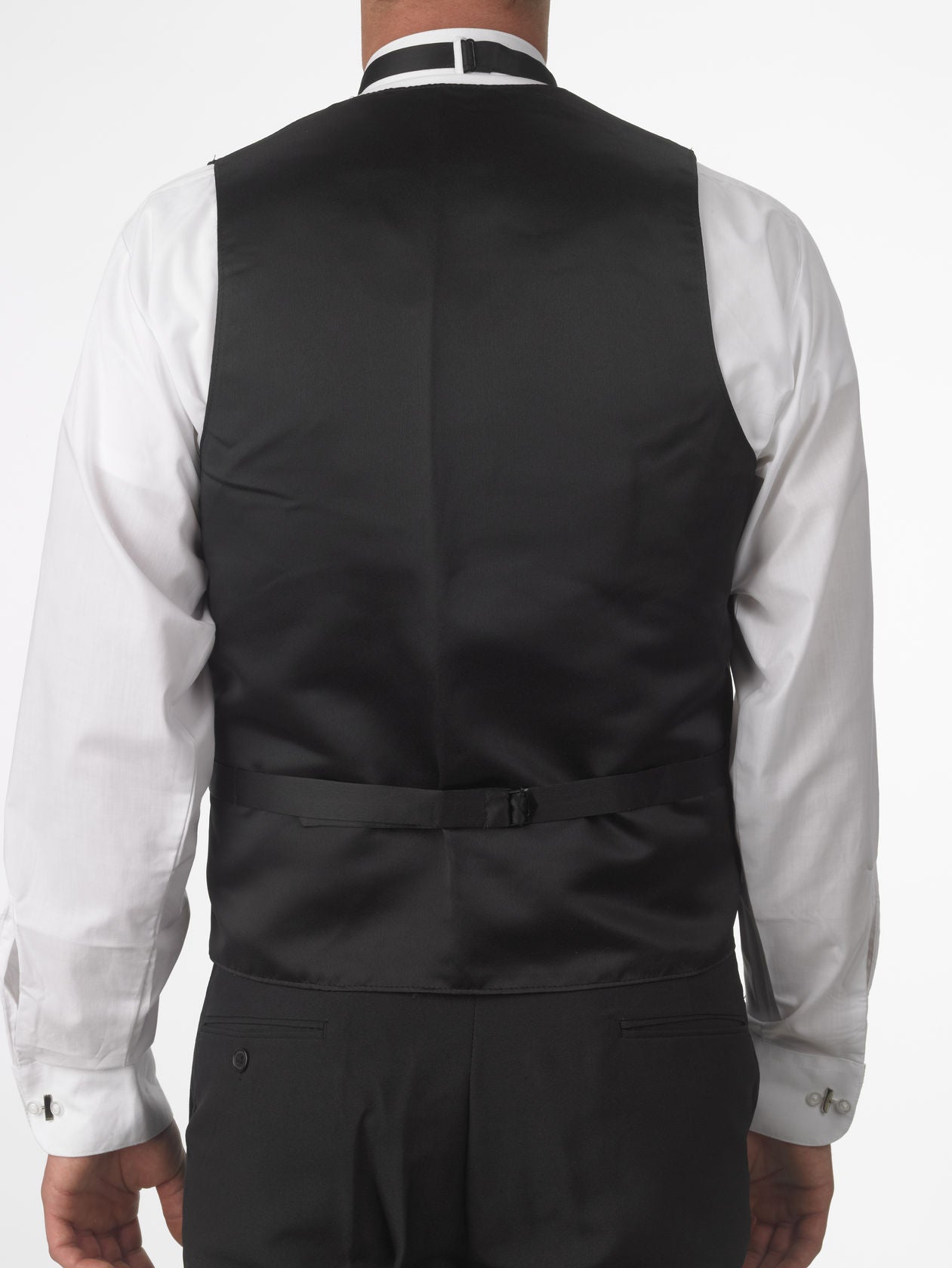 Men's Vegan "Silky Belted Back" Vest