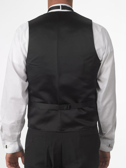 Men's Vegan "Silky Belted Back" Vest