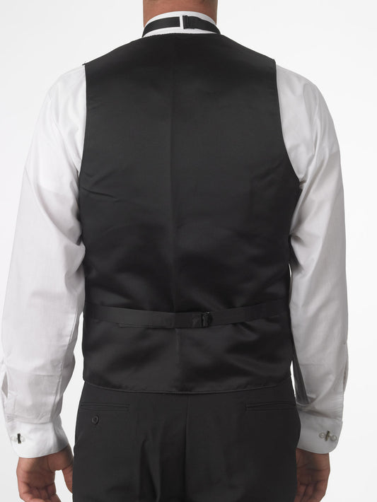 Men's Vegan "Silky Belted Back" Vest