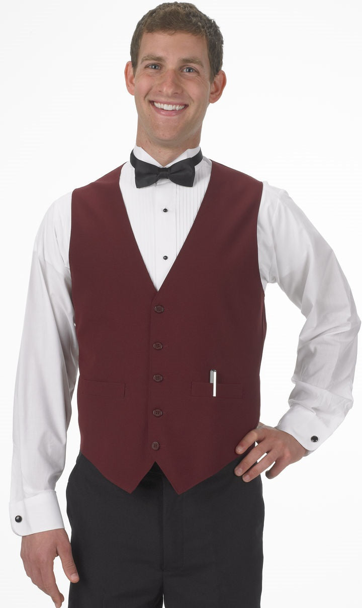 Mens Vegan Full-back Formal Vest