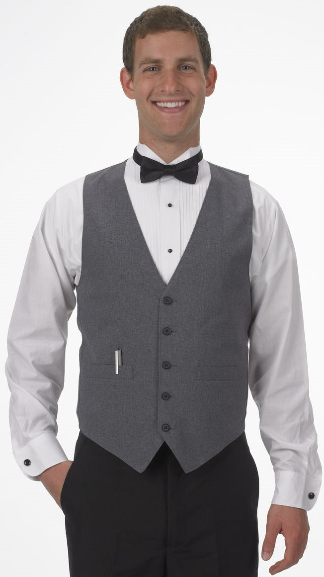 Mens Vegan Full-back Formal Vest
