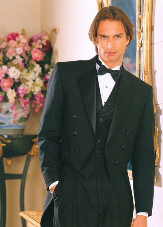 Men's Full Dress Tuxedo Tail Coat