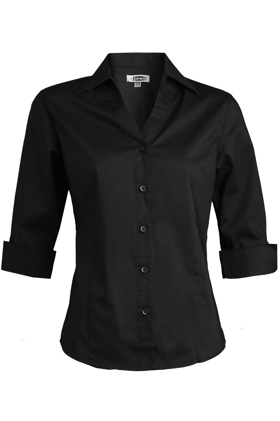 V-Neck 3/4 Sleeve Shirt